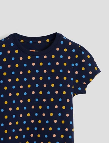Image of Amazon Brand - Symbol Girls 100% Cotton Graphic Printed Half Sleeves Regular fit T-Shirt
