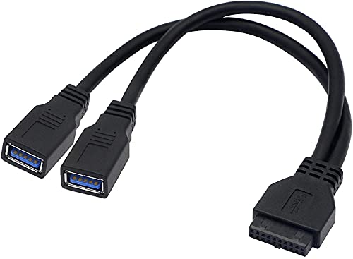 Access y 25cm zUSB3.0tgpl }U[{[h19pin/20pin P[u tgUSB3.0 ARlN^2|[g usb3.0z USB46