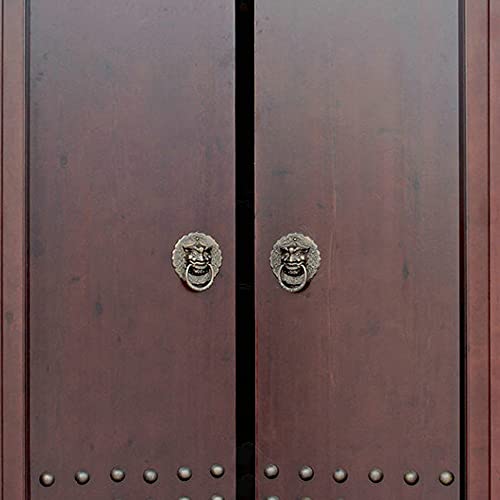 Heurtoir de porte B-22x16cm en métal lourd de conception artisanale