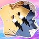 Tyqour 1 Paar 80er 90er Jahre Blitz Bolzen Ohrringe Retro Acryl Neon Ohrringe Damen 80er Jahre Ohrringe Frauen Vintage Schwarz Ohrring für Mottoparty Kostüm Party Maskerade Frau Mädchen