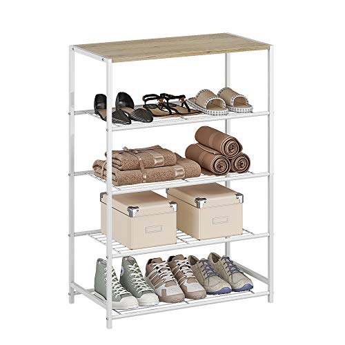 HOMEFORT 5-Tier Metal Shoe Rack for sale | Phoenix, AZ | Nellis Auction