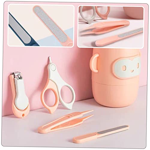 DOITOOL 5 Conjuntos De Tesouras De Unhas Para Bebês Cortadores De Unhas Para Recém-Nascidos Unissex