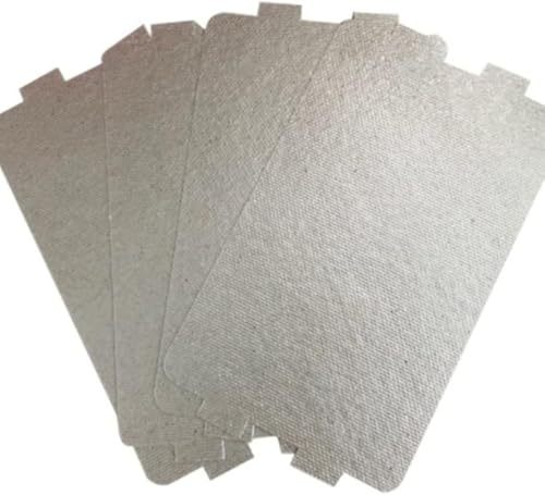 5 piastre in mica per forno a microonde, copertura per guida d'onda, parti di ricambio per cucina forno a microonde, piastre in mica