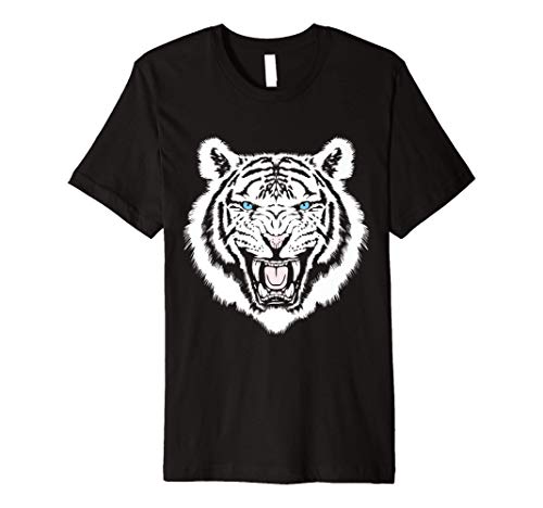 White Tiger Trendy Animal Print Easy Tiger Premium T-Shirt