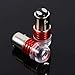 Fydun Strobe Flashing LED Projector Bulbs for Car Tail Brake Lights 1157 2357 2Pcs Red