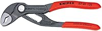 Vista 5 de Alicates Wrench XS and KNIPEX Tools - Alicates para bomba de agua Cobra (8701125), paquete de 5 pulgadas, rojo y plateado