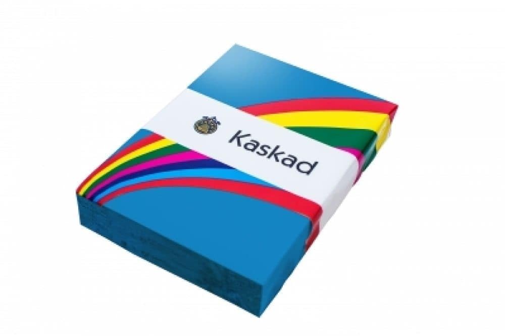 Kaskad Coloured Paper 160gsm, 250 Sheets (Kingfisher Blue)