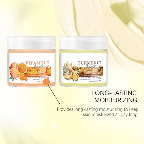 Teint uniforme nettoyant profond gommage visage vitamine C