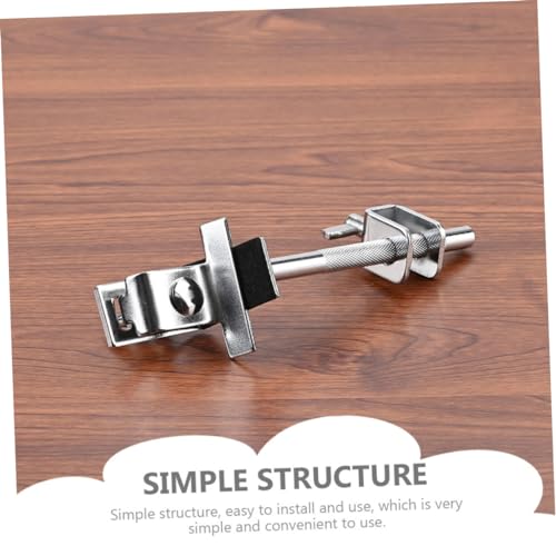 Abrazadera para Bombo con Soporte para Cowbell, Pieza para Instrumento Musical "ibasenice" Superficie lisa miniatura 4