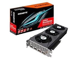 Radeon RX 6700 XT Eagle 12G Graphics Card, WINDFORCE 3X Cooling System, 12GB 192-bit GDDR6, GV-R67XTEAGLE-12GD Video Card