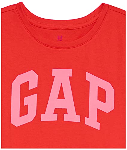 Image of Gap Girls Short Sleeve Logo Tee T-Shirt