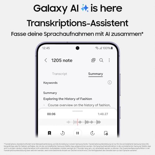 Samsung Galaxy S24 AI Smartphone 128 GB
