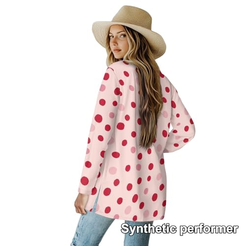 Image of Cardigan Sweaters for Women Long Sleeve Cardigan Soft Drape Open Front Fall Dusters V-Neck Jackets Dressy Loose Coat