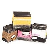 The Fudge Factory - Liquorice Allsorts Flavour Cubed Fudge & Nougat - 2kg Tub ,FFLAFT