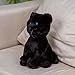 Plushland Black Panther Stuffed Animal – Realistic Plush Panther for Kids and Adults – 10 Inches.