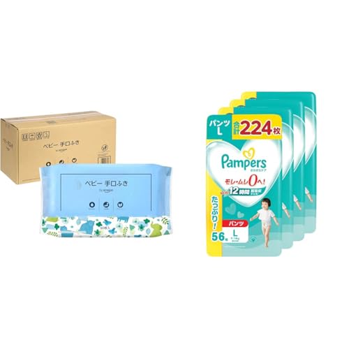 by Amazon �y�Z�b�g�����z �y����ӂ��z �x�r�[ ����99% 60����×20�� (1200��) [�P�[�X�i] ���{�� �p���x���t���[(MamaBear)+�y�p���c L�T�C�Y�z�p���p�[�X �I���c ���炳��P�A (9~14kg) 224��(56��×4�p