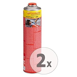 Rothenberger Multigas 300 Gaskartusche 2 Stück
