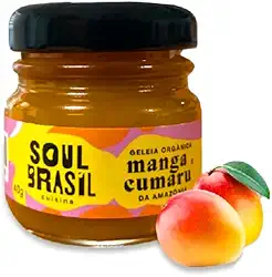 Geleia de Cupuaçu Orgânica Soul Brasil 40g
