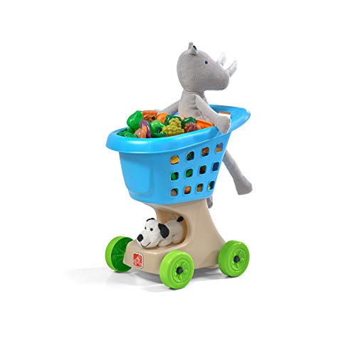 Step2 Little Helper's Shopping Cart | Blue Toy Shopping Cart For Toddlers #TOP3