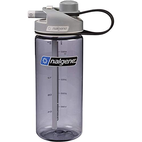 Image of Nalgene Tritan 20oz MultiDrink BPA-Free Water Bottle, Blue