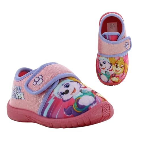 Leomil Paw Patrol Hausschuhe hausschuhe kinder mädchen 25 Ideal für Kindergarten oder Zuhause Lila