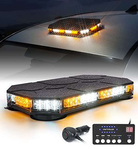 LUMENIX LED Rooftop Strobe Beacon Lights Bar...