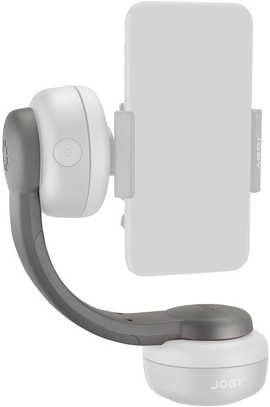 JOBY Spin Phone Mount Kit, Includes Bluetooth Electronic Head, Phone Mount - Motion Control, Motorized Mobile Phone Panning Base, Video Panoramic, Vlogging, Content Creation, Time Lapse, App Control