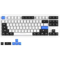 DAREU EK87PRO 80% Wireless Mechanical Keyboard,TKL Tri-Mode RGB Gaming Keyboard with Hot-Swappable South-Facing LEDs Socket,PBT Keycaps,Gasket Mount,6-Layer Padding,Custom Linear Switch for Win/Mac