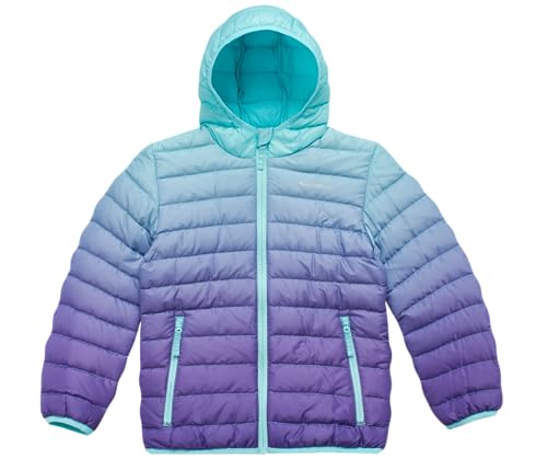 Eddie Bauer Girls' Jacket - CirrusLite Weather Resistant Down Coat for Girls - Insulated Quilted Bubble Puffer (3-20), Size 3-4, Purple2