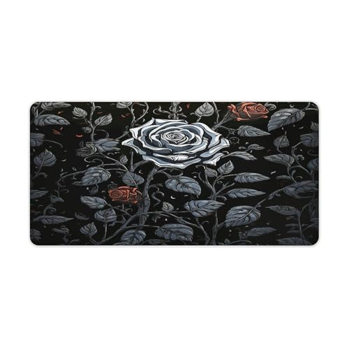Mouse Pad grande de caucho con base antideslizante, tamaño 30x60 cm miniatura 1
