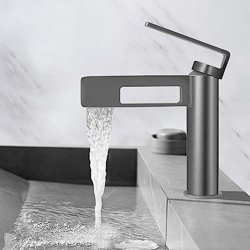 Robinet de lavabo cascade en laiton pour éviter les éclaboussures de salle de bain - 2