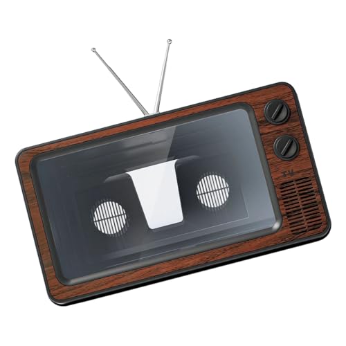 Amplificador de pantalla para smartphone retro para ver series en casa con ángulos ajustables
