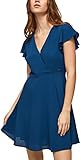 Bubble-Krepp Pepe Jeans Damen Patrizia Kleid, Blau (Ocean), XL