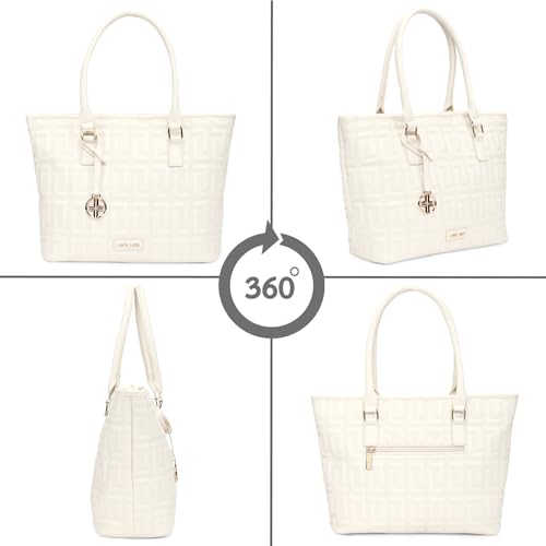 Image of Lavie Luxe Women's Jerry Pro Laptop Handbag | Fits upto 14 inch Laptop | Laptop Bag for Work | Ladies purse | Stylish Shoulder Bag | Gift for Women