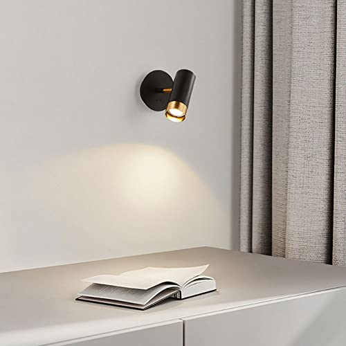 Aplique de pared ajustable LED regulable para interior y tocador de baño 4