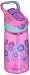 Contigo Kids AUTOSPOUT Kids Striker Water Bottle, 14-Ounce, Petal Pink with Graphics