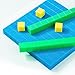 XYGROOW Math Manipulatives for Kids Aged 3+.Base Ten Blocks with Place Value Chart - Plastic Math Cubes to Help Educate Kindergarten Teachers.133 PCS