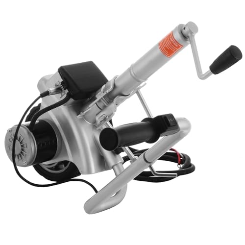 ZYJIX Anhänger-Mover Mit Motorisiertem Stützrad Aus Aluminium – Kompakt, Tragbar Und Wendig Mit Einem 350-w-motor, Elektrischer Mini-Mover Mit 12 V Motorisiertem Stützrad Für Wohnwagen-bootsanhänger