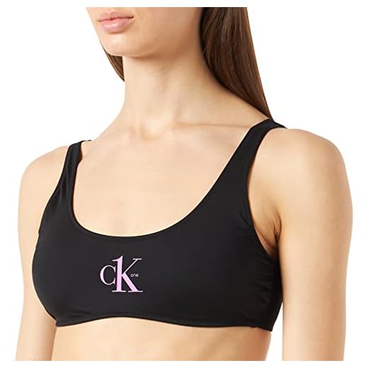 Calvin Klein Bralette rp bikini för kvinnor, Pvh svart, S