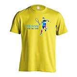 [アートワークスコウベ] テニス Tシャツ 半袖 練習着 ドライ ポリゴンシルエットのテニス ユニセックス M イエロー