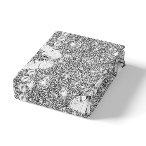 Housse de couette papillon lit double pour chambre d'enfant cosy - 5