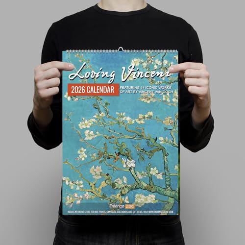 Image of Tallenge - Vincent Van Gogh - 2026 Wall Calendar - 12 x 17 Inches for Home & Office (Paper, Wall Calendar)