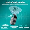 Movo NanoMic Dual Lightning Wireless Microphone for iPhone 14 and Below Lavalier Mic for iPhone, Great for Vlogging, TikTok, Content Creation w/WMX-HM2 Wireless Handle