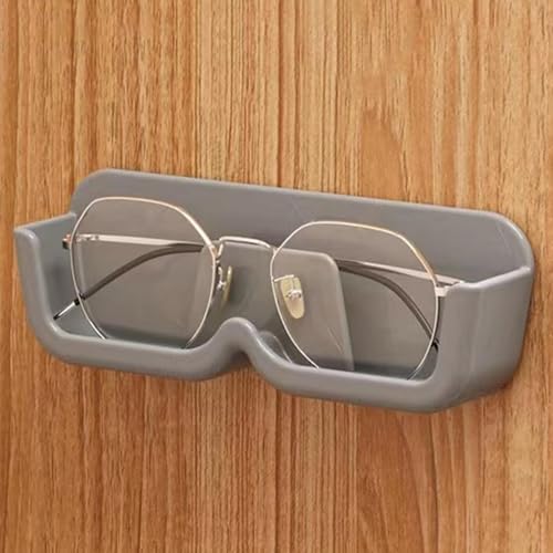 Yhsioaklo Soporte de pared para gafas, soporte de pared para gafas, organizador de gafas de moda para ahorrar espacio, para sala de estar, sala de estudio - imagen 9
