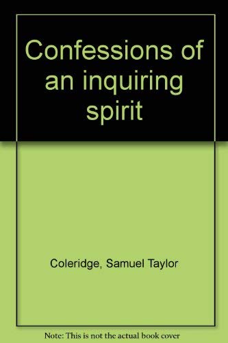 Confessions of an inquiring spirit 0877543380 Book Cover