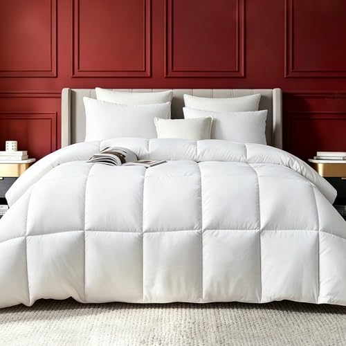Beautyrest King White Goose Feather Down Comforter