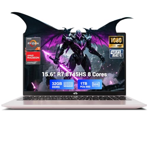 Image of NIMO 15.6 AI Creator Laptop, 8-Core AMD Ryzen 7 8745HS 32GB RAM 1TB SSD