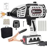 Handheld Welder Machine 110V, NeoTamarix 20-150A IGBT Inverter Portable Welding Machine with 5 Variable Current Adjustment & 20PCS Rods, Portable ARC Welder Gun for 1/16"-1/8" Rods