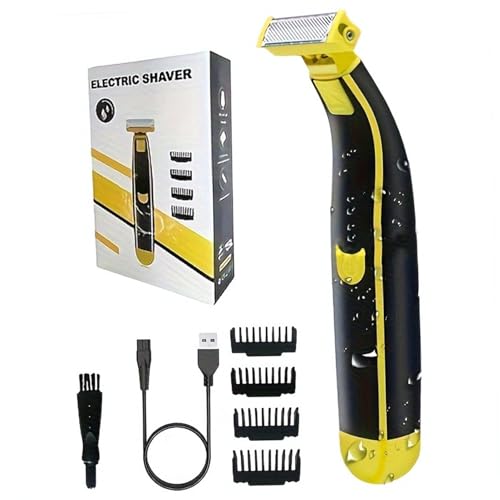 Rasoir électrique contre irritations étanche rechargeable 700mAh