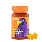 Occotaps Lutein & Zeaxanthin Gummies - 20mg Lutein + Bilberry, No Sugar, Blue Light Support - Ideal for Dry Eyes & Daily Eye Wellness,30count